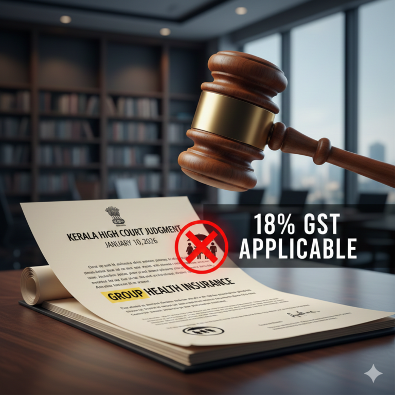 GST on group health insurance explained