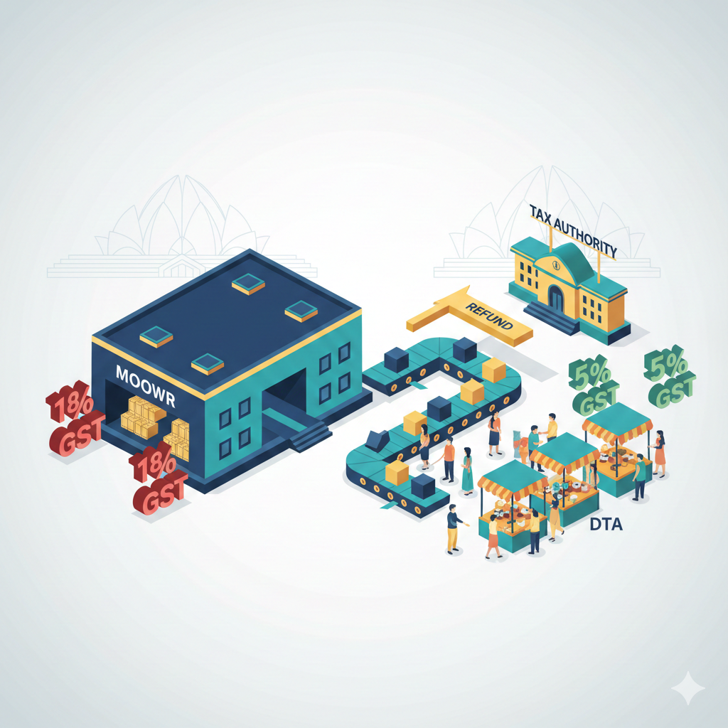 Rule 89(5) GST refund for inverted duty structure