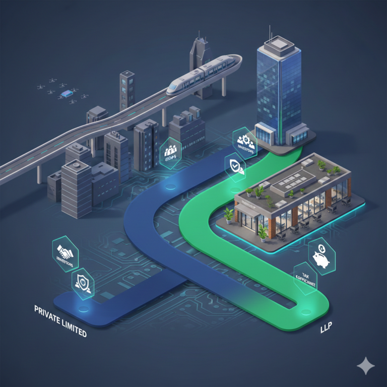 Comparison of Private Limited and LLP for Startups in Noida and Gurgaon