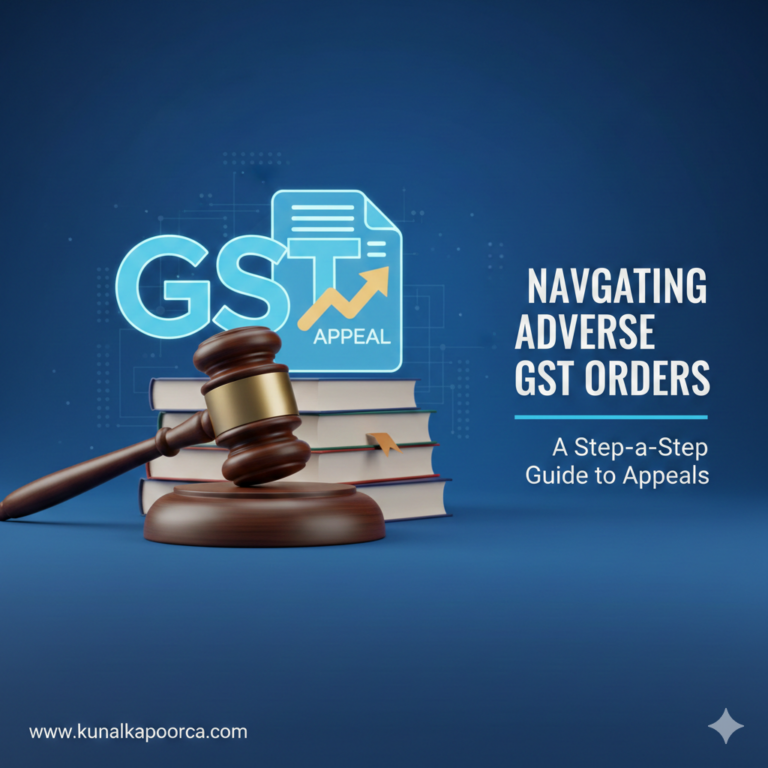 Navigating Adverse GST Orders: A Step-by-Step Guide to the First Appeal Process