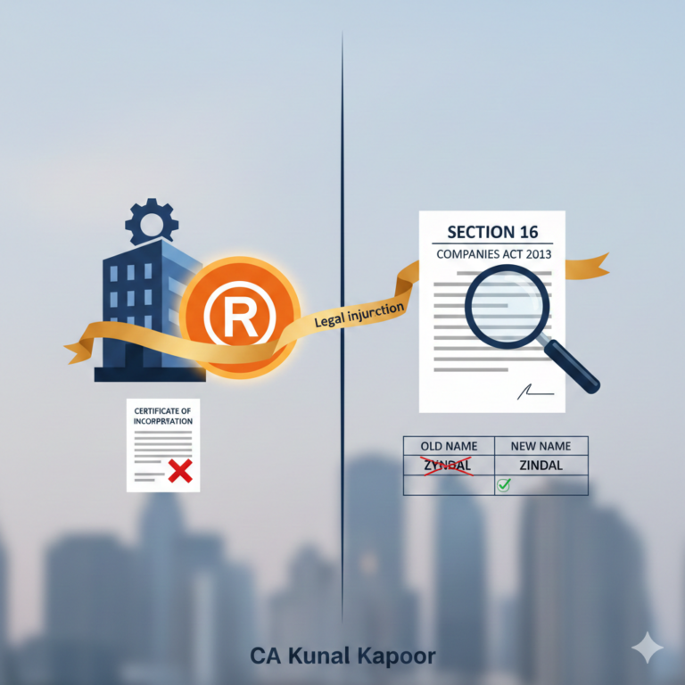 Can a Trademark Holder Force a Company to Change its Name? | CA Kunal Kapoor